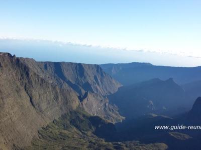 Survol des cirques de La Réunion en ULM