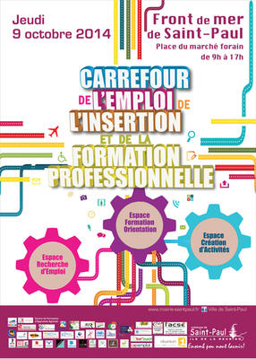 Carrefour de l'emploi à Saint-Paul 2014