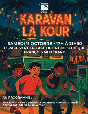 Karavan La Kour à Saint-Denis