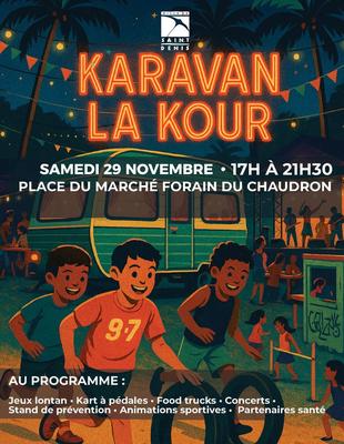 Karavan La Kour à Saint-Denis