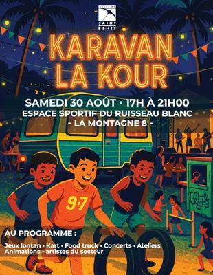 Karavan La Kour à Saint-Denis