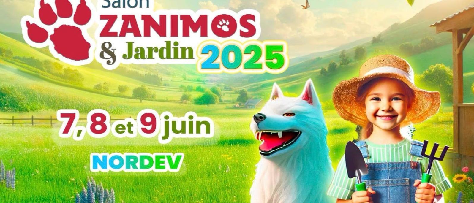 Salon Zanimos - Nordev - Saint-Denis de La Réunion (Affiche)