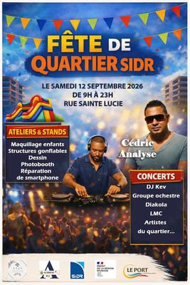 Fête de quartier Le Port : concerts et animations