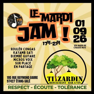 Jam au restaurant Ti Zardin à L’Étang-Salé