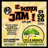 Jam au restaurant Ti Zardin à L’Étang-Salé