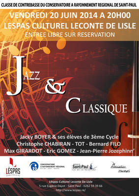 Affiche du concert Jazz & classique