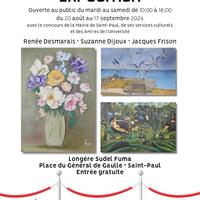 Exposition collective Balades picturales à Saint-Paul 