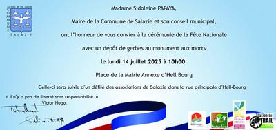 Fête nationale du 14 juillet à Salazie