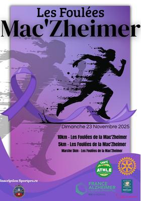 Courir ou marcher pour les malades d’Alzheimer Les foulées Mac’Zheimer