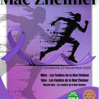Courir ou marcher pour les malades d’Alzheimer Les foulées Mac’Zheimer