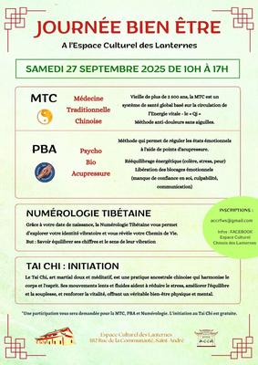 Journée bien-être à l’Espace Culturel des Lanternes