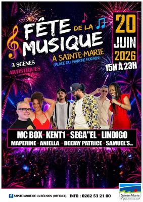 Fête de la musique à Sainte-Marie de La Réunion