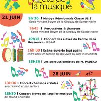 Fête de la musique à Sainte-Marie de La Réunion