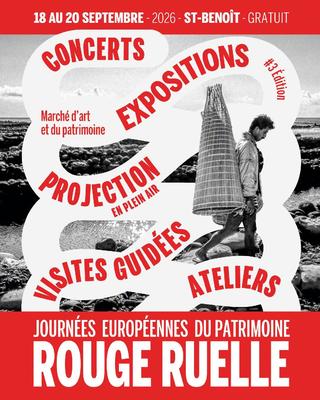 Journées européennes du patrimoine à Saint-Benoît - Rouge Ruelle