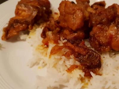 Cari poulet La Réunion