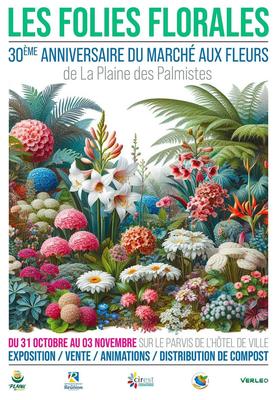 Marché aux fleurs de la Plaine des Palmistes - La Réunion