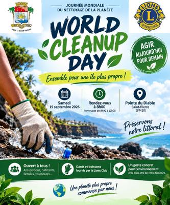World Cleanup Day à La Réunion