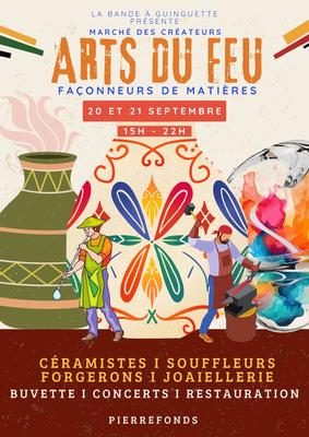 Arts du feu : marchés des créateurs et concerts