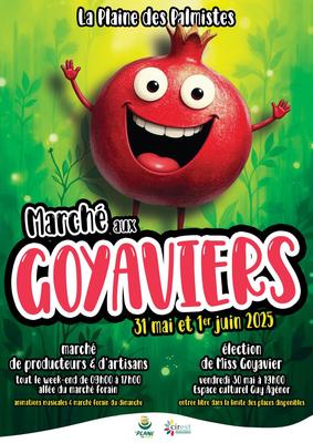 Marché aux goyaviers à La Plaine des Palmistes