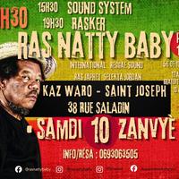 Ras Natty Baby en concert à La Réunion