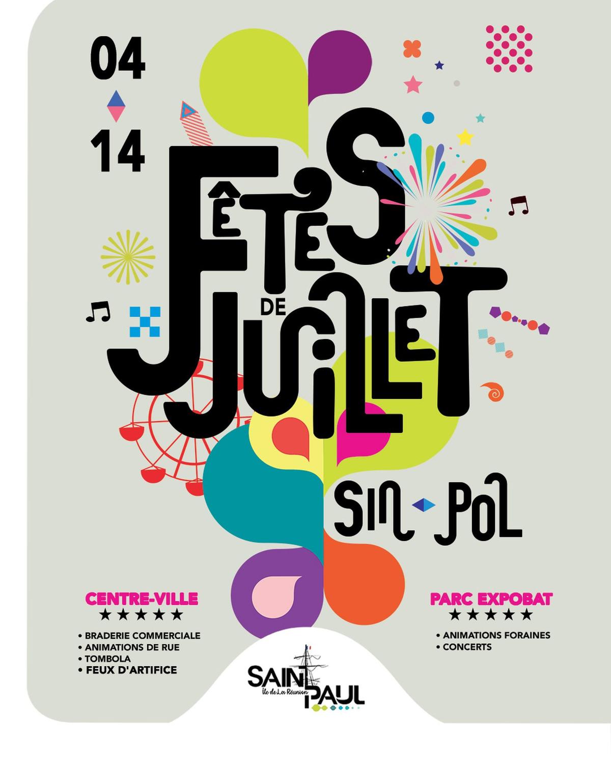 Fêtes de juillet à Saint-Paul Fêtes de juillet à Saint-Paul