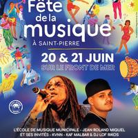 Fête de la musique à Saint Pierre de La Réunion - Affiche