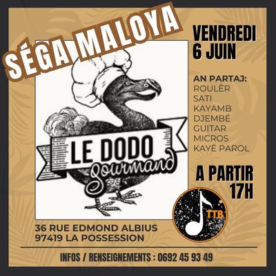 Sega Maloya au Dodo Gourmand à La Possession