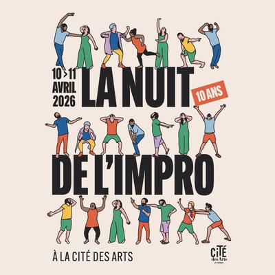 Théâtre : Nuit de l'impro à la Cité des Arts