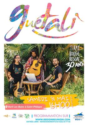 Concert ti rat et rouge reggae à La Réunion