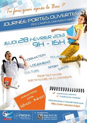 Journée Portes ouvertes à l'Université de la Réunion