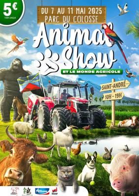 Salon Animal Show - La Réunion - Affiche