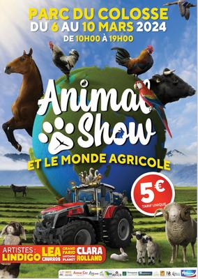 Salon Animal Show - La Réunion - Affiche