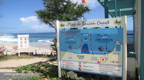 Plan de la plage de Boucan Canot