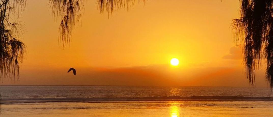 Coucher de soleil à La Réunion