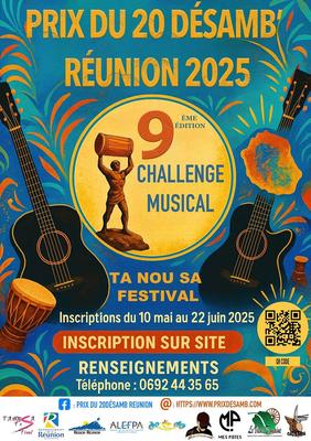 Festival “Ta Nou Sa” - Prix du 20 Désamb' Réunion
