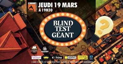 Blind test géant au Carré Cathédrale - Saint-Denis de La Réunion (974)