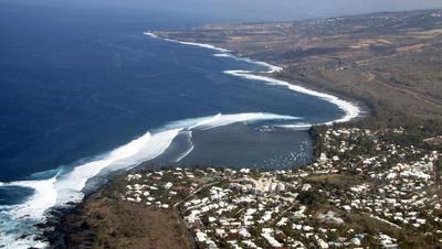 Etang Salé vue du ciel - Ile de la Réunion