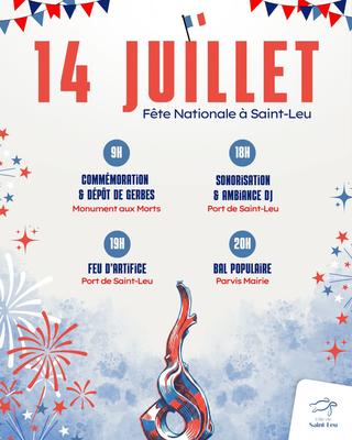 Fête nationale à Saint-Leu 