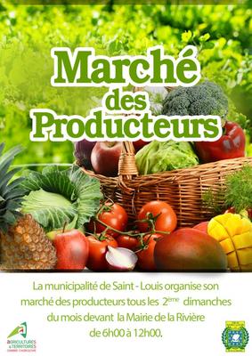 Marché des producteurs à Saint-Louis
