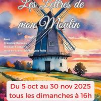 Théâtre : "Les Lettres de mon moulin" version Théâtre d'Azur 
