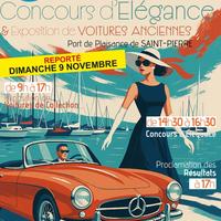 Concours d’élégance & exposition de voitures de collection à Saint-Pierre