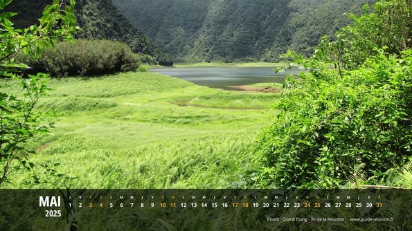 Calendrier Mai 2025 - La Réunion Calendrier Mai 2025 - Île de la Réunion
