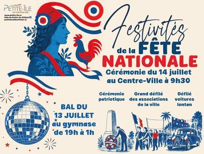 Le 14 juillet à Petite Ile : fête nationale à La Réunion