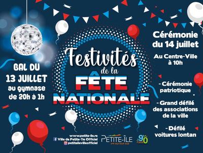 Le 14 juillet à Petite Ile : fête nationale à La Réunion