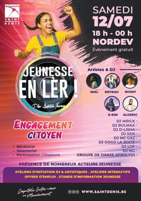 Jeunesse en lèr à Saint-Denis - La Réunion - 974