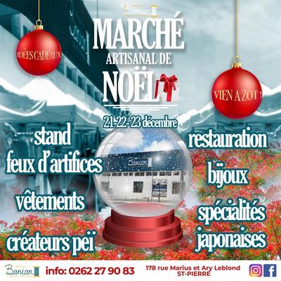 Marché de Noël à la maison Banian - Saint-Pierre