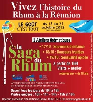 Ateliers thématiques à la Saga du Rhum