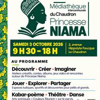 Inauguration de la médiathèque Princesse Niama au Chaudron