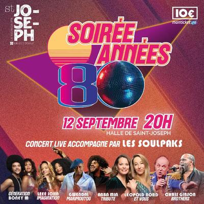 Soirée Années 80 à Saint-Joseph