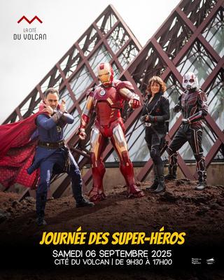 Super-Héros à la Cité du Volcan